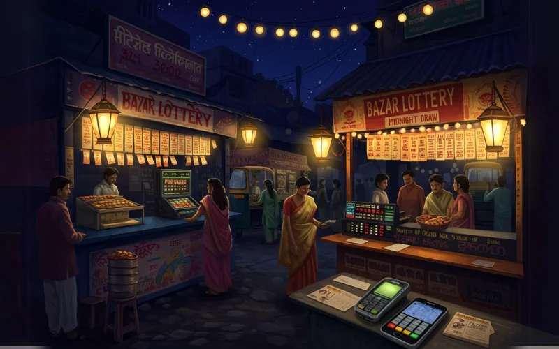 kaylan night bazar india