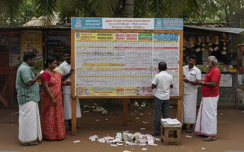 kerala lottery result chart 2024 india