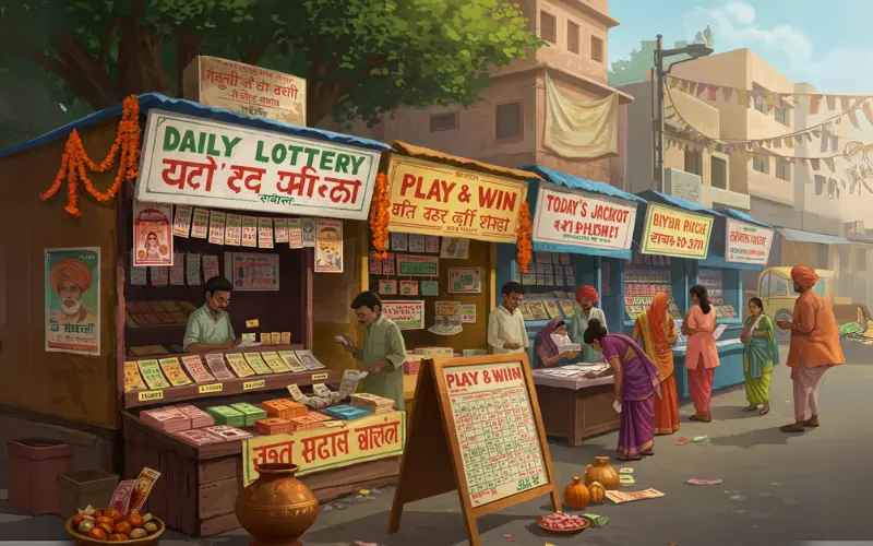 daily lottery result today